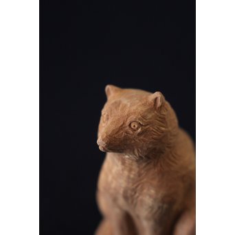 藤巻邦彦 香合《犬》　X138 