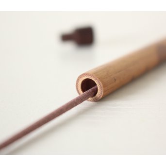 紅斑竹/湘妃竹 香筒　U101 