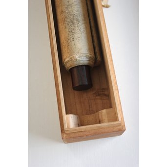 倣 山岡鉄舟《野晒》掛軸　Z175 