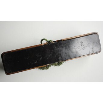 花鳥蒔絵 時代短冊箱　Q073 