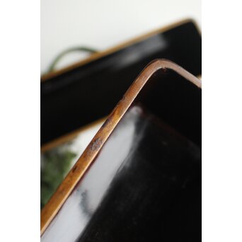 花鳥蒔絵 時代短冊箱　Q073 