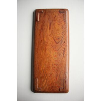 ヤニ松 老松 肥松 刳貫煎茶盆　X143 