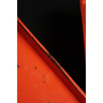 根来塗 隅切膳 5客1組　Q074 