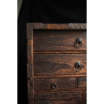 時代うずくり船箪笥　X145 