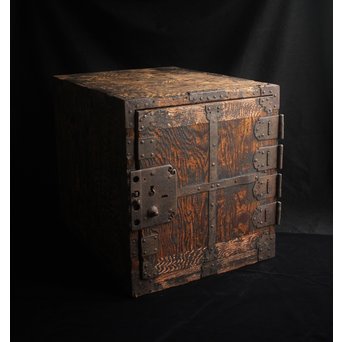 時代うずくり船箪笥　X145