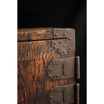 時代うずくり船箪笥　X145 