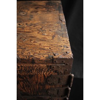 時代うずくり船箪笥　X145 