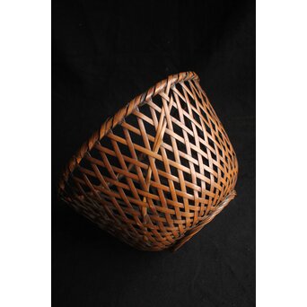 横田峰斎/峯斎 竹花籠　U103 