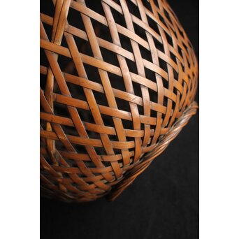 横田峰斎/峯斎 竹花籠　U103 