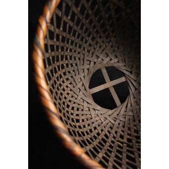 横田峰斎/峯斎 竹花籠　U103 