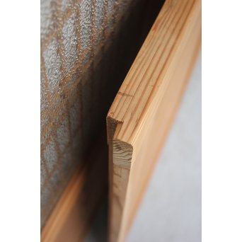 白木ダイアガラス帯戸 在庫3枚　B971 