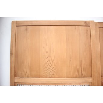 白木ダイアガラス帯戸 在庫3枚　B971 