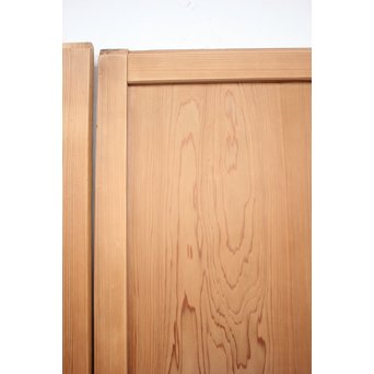 白木ダイアガラス帯戸 在庫3枚　B971 