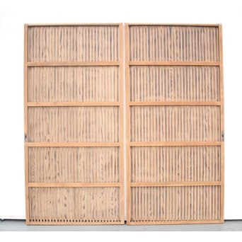 一貫格子戸 2枚1組　L1000 