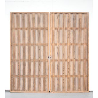 一貫格子戸 2枚1組　L1000