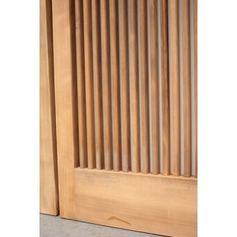 白木格子戸 2枚1組　L1001 