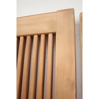 白木格子戸 2枚1組　L1001 