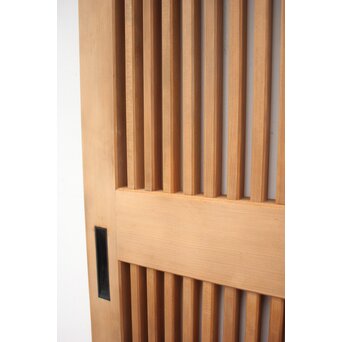 白木格子戸 2枚1組　L1001 