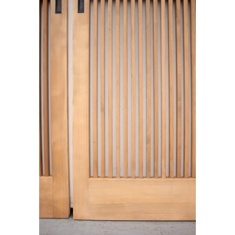 白木格子戸 2枚1組　L1001 