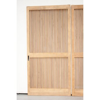 白木格子戸 2枚1組　L1001 