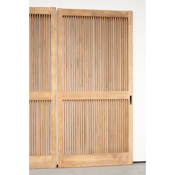 白木格子戸 2枚1組　L1001 