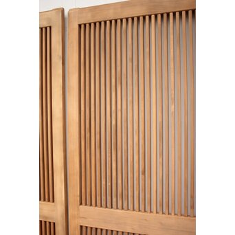 白木格子戸 2枚1組　L1001 