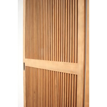 白木格子戸 2枚1組　L1001 