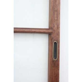 アールデコ 緑色ガラス戸 2枚1組　GD1243YD 