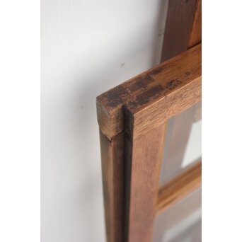 アールデコ 緑色ガラス戸 2枚1組　GD1243YD 