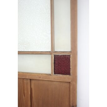 紫色ガラスのドア　GD1246 