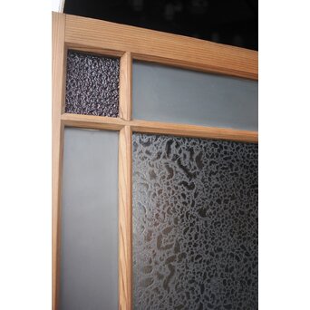 紫色ガラスのドア　GD1246 