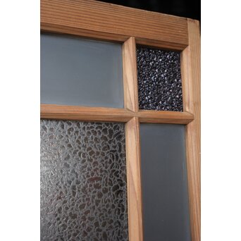 紫色ガラスのドア　GD1246 