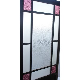 紫色ガラスのドア　GD1246 