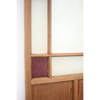 紫色ガラスのドア　GD1246 