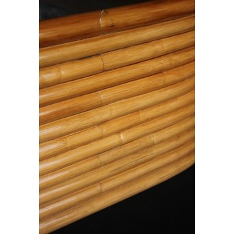 YKR 山川ラタン 火鉢 サイドテーブル　U105 