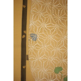 横尾芳月《美人画》絹本まくり　Z180 