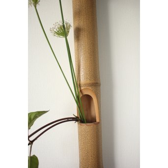 五世 早川尚古斎 竹掛花/短冊掛　U110 