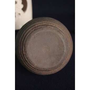 砲口芋頭 木爪提手 丸形鉄瓶　M146 