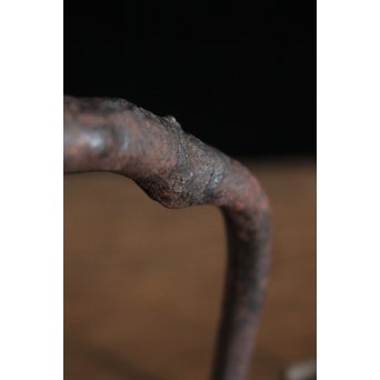 木越三右衛門 極箱 白肌銀象嵌鉄瓶　M148 