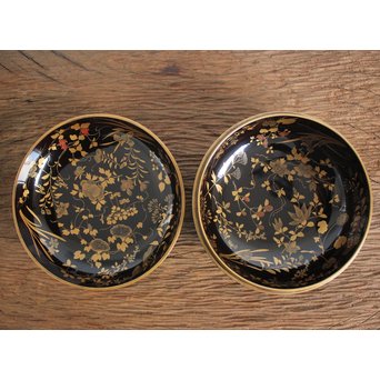 七代 山本春正/正徳 四季蒔絵食籠　Q077 