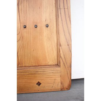 総欅大金具格子蔵戸　W975Y 