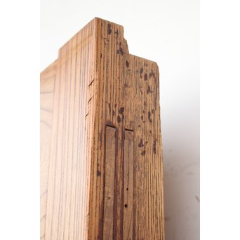 総欅大金具格子蔵戸　W975Y 