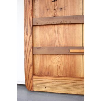 総欅大金具格子蔵戸　W975Y 