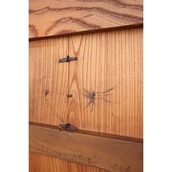 総欅大金具格子蔵戸　W975Y 