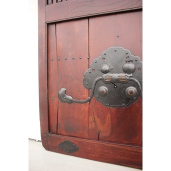 巾着金具 格子蔵戸　W976 