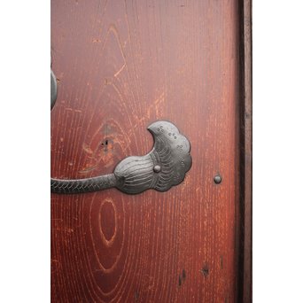 巾着金具 格子蔵戸　W976 