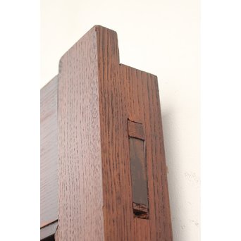 巾着金具 格子蔵戸　W976 