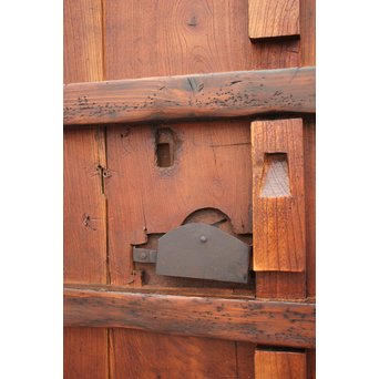 巾着金具 格子蔵戸　W976 