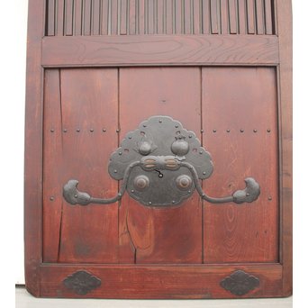 巾着金具 格子蔵戸　W976 