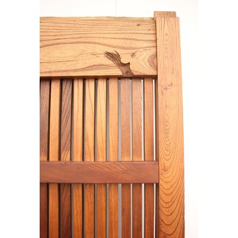 総欅格子蔵戸　W977 